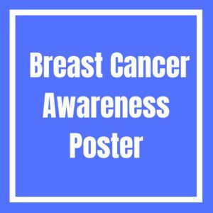 Breast Cancer Awareness Poster